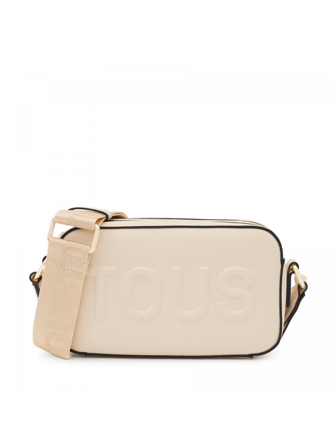 Kabelka TOUS Bandolera Reporter T La Rue 2002020501 Écru